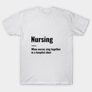 Nursing: Where Tourniquets and Tampons Coexist. T-Shirt for nurse,  graduating nurse, doctors, future nurse, endoscopy nurse, cardiac nurse as a gift for a nurse day T-Shirt